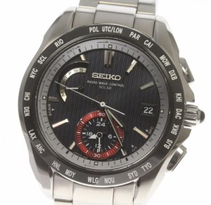 ☆美品【SEIKO】セイコー ブライツ 10周年記念限定モデル SAGA061 / 8B54-0AC0 ソーラー電波 メンズ 【21105】【ev20】