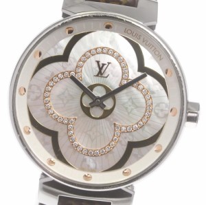 Louis Vuitton Ladies Watch Tambour Moon Divine 35 QA019Z Quartz