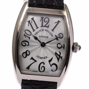 ★保証書付き【FRANCK MULLER】フランクミュラー トノーカーベックス K18WG 2250QZ クォーツ レディース【ev20】