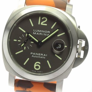 パネライ PANERAI PAM00240 ルミノール マリーナ デイト 自動巻き メンズ _665558【ev15】