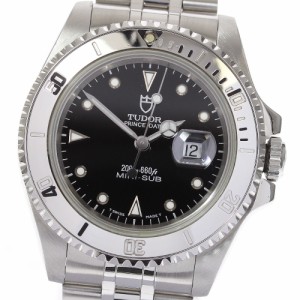 ☆良品【TUDOR】チュードル プリンス デイト ミニサブ 73190 Cal.2671 自動巻き ボーイズ【ev20】