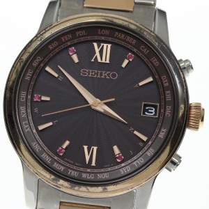 ★箱・保証書付き【SEIKO】セイコー ブライツ 800本限定 ルビー SAGZ100/7B27-0AK0 ソーラー電波 メンズ_699109