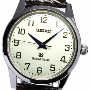 ☆美品★保証書付き【SEIKO】セイコー グランドセイコー メカニカル SBGW003/9S54-0020 手巻き メンズ_700016 【232】【ev20】