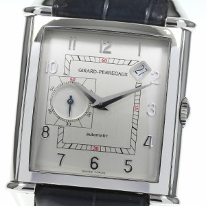 ジラール・ペルゴ GIRARD-PERREGAUX 25840 ヴィンテージ 1945 XXL クロノグラフ 自動巻き メンズ 良品 _751184