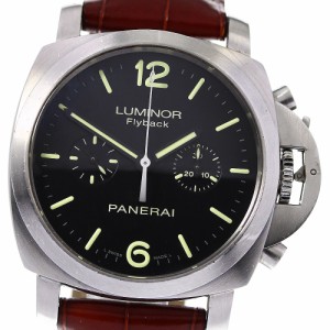 ★箱・保証書付き【PANERAI】パネライ ルミノール 1950 フライバック クロノグラフ PAM00361 自動巻き メンズ_705841【ev20】