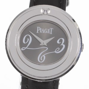 ☆良品 ★内箱・保証書付き【PIAGET】ピアジェ ポセション 1Pダイヤ K18WG P10275 レディース_718301僅かな擦り傷ケース