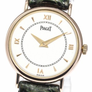 ピアジェ PIAGET 8005N トラディション K18PG 120周年記念 クォーツ レディース 保証書付き_714077