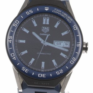 ☆良品★保証書付き【TAG HEUER】タグホイヤー コネクテッド モジュラー SBF8A8012 クォーツ メンズ_720317【ev20】