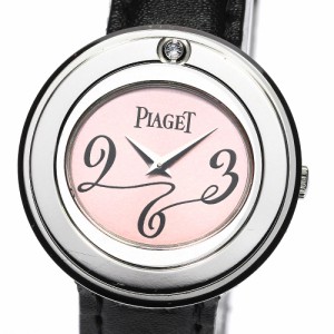 ☆良品 ★内箱・保証書付き【PIAGET】ピアジェ ポセション 1Pダイヤ K18WG P10275 レディース_718301【ev20】