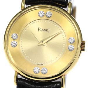 【PIAGET】ピアジェ 8Pダイヤ K18YG 4642 手巻き レディース_731684