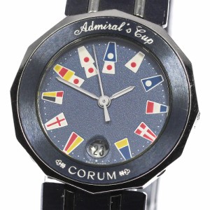 【CORUM】コルム アドミラルズカップ デイト 39.610.30V50.B クォーツ レディース_732419【ev20】