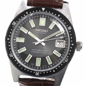 ☆訳あり 【SEIKO】セイコー ファーストダイバー ヴィンテージ デイト 6217-8000 自動巻き メンズ_714389【ev20】