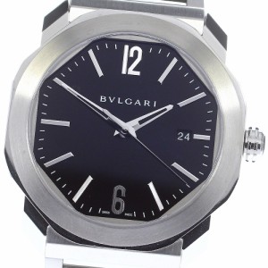 ☆美品 ★内箱・保証書付き【BVLGARI】ブルガリ オクト OC41S 自動巻き メンズ_735507