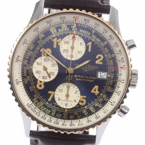 ★保証書付き【BREITLING】ブライトリング オールドナビタイマー クロノグラフ D13022 自動巻き メンズ_731037