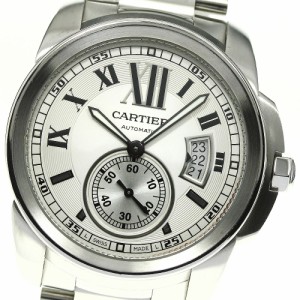 カルティエ CARTIER W7100037 カリブルドゥカルティエ デイト 自動巻き メンズ _754524