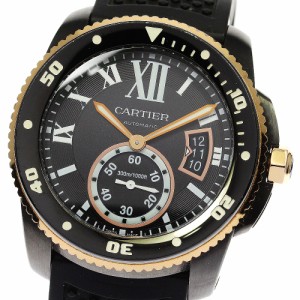 ☆訳あり 【CARTIER】カルティエ カリブル ドゥ カルティエ ダイバー デイト W2CA0004 自動巻き メンズ_738541