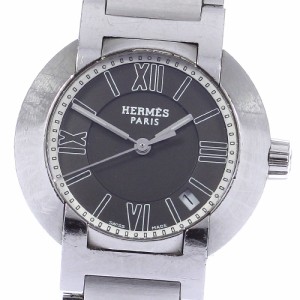 ☆訳あり 【HERMES】エルメス ノマード デイト No1.210 オートクォーツ レディース_741386