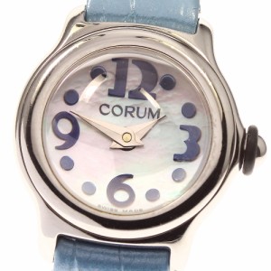 ☆訳あり ★保証書付き【CORUM】コルム ミニバブル 101.150.20 クォーツ レディース_741397