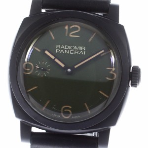 パネライ PANERAI PAM00997 ラジオミール ミリタリーグリーン ブティック限定 手巻き メンズ 美品 箱・保証書付き_737890【ev15】