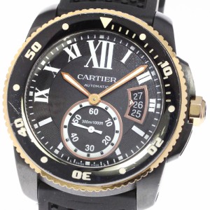 カルティエ CARTIER CRW2CA0004 カリブルドゥカルティエ ダイバー デイト 自動巻き メンズ 箱・保証書付き_743211