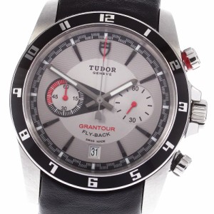 チュードル TUDOR 20550N グランツアー クロノ フライバック デイト 自動巻き メンズ 箱・保証書付き_744468