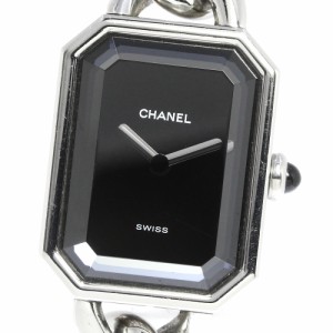 シャネル CHANEL H0452 プルミエール L クォーツ レディース 保証書付き_742113【ev10】