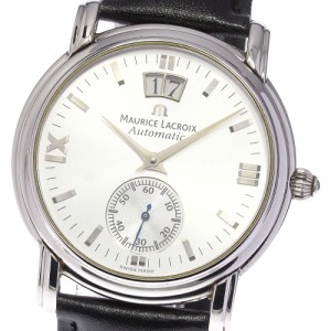 モーリスラクロア MAURICE LACROIX 58789 マスターピース ビッグデイト 自動巻き メンズ 良品 _750406【ev20】