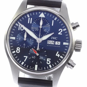 IWC IWC SCHAFFHAUSEN IW388101 パイロットウォッチ クロノグラフ 41 デイデイト 自動巻き メンズ 極美品 箱・保証書付き_752503