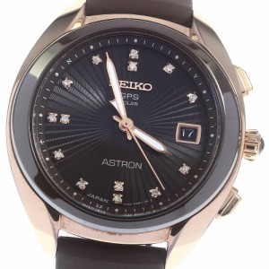 セイコー SEIKO STXD004/3X22-0AA0 アストロン ダイヤインデックス ソーラー電波 レディース 箱・保証書付き_752518【ev20】