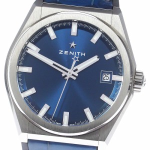 ゼニス ZENITH 95.9000.670/51.R584 デファイ クラシック デイト 自動巻き メンズ 箱・保証書付き_752813