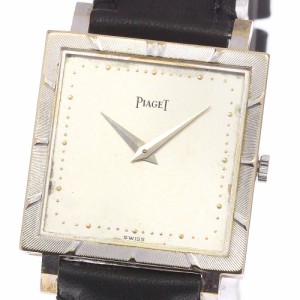 訳あり ピアジェ PIAGET K18WG cal.9P1 手巻き レディース _748365