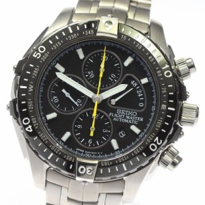 訳あり セイコー SEIKO SBDS001/6S37-0010 プロスペックス フライトマスター クロノグラフ 自動巻き メンズ _748902