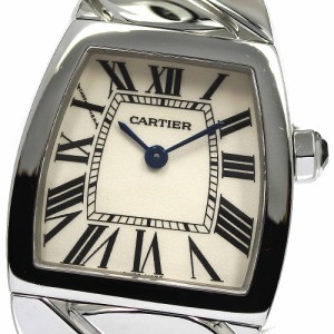 カルティエ CARTIER W660012I ラドーニャ SM クォーツ レディース 良品 _752620