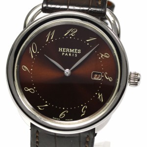 エルメス HERMES AR5.710 アルソー デイト クォーツ メンズ _755013