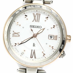 セイコー SEIKO SSQV056 ルキア デイト ソーラー電波 レディース _756265【ev15】