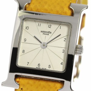 エルメス HERMES HH1.210 Hウォッチ クォーツ レディース 内箱付き_757952【ev10】