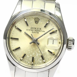 ロレックス ROLEX 6516 オイスター パーペチュアル デイト cal.1161 自動巻き レディース _750431