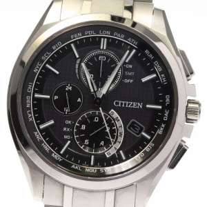 シチズン CITIZEN AT8040-57E/H804-T018696 アテッサ ダイレクトフライト エコドライブ ソーラー電波 メンズ 箱・保証書付き_757890【ev2