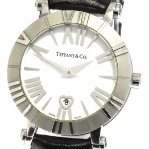 ティファニー TIFFANY&Co. Z1300.11.11A20A71A アトラス ドーム デイト クォーツ レディース 良品 保証書付き_759703【ev20】