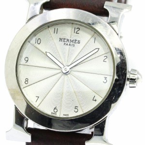 エルメス HERMES HR1.210 Hウォッチ ロンド クォーツ レディース _759362【ev10】