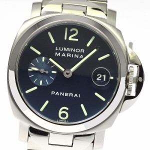 パネライ PANERAI PAM00120 ルミノールマリーナ スモールセコンド 自動巻き メンズ 美品 _761029