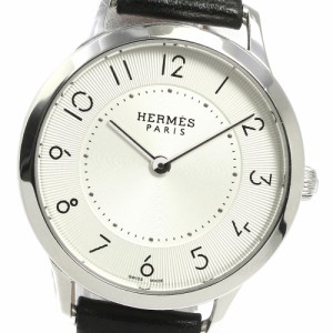 エルメス HERMES CA2.210 スリム ドゥ エルメス クォーツ レディース 内箱・保証書付き_761351【ev10】