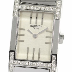 エルメス HERMES TA1.230 タンデム ダイヤベゼル クォーツ レディース _760566【ev15】