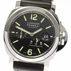 パネライ PANERAI PAM00123 ルミノール パワーリザーブ レフトハンド 自動巻き メンズ _770739