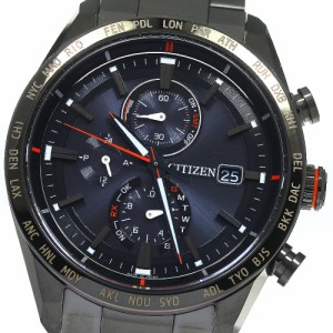 シチズン CITIZEN H800-T025871/AT8185-62E アテッサ エコドライブ ソーラー電波 メンズ 極美品 箱・保証書付き_764096