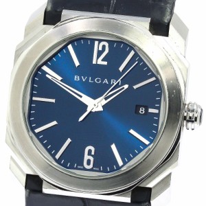 訳あり ブルガリ BVLGARI BGO38S オクト ソロテンポ デイト 自動巻き メンズ _753081