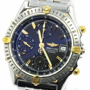 ジャンク ブライトリング BREITLING B13352 クロノマット ビコロ クロノグラフ 自動巻き メンズ _758468【ev10】