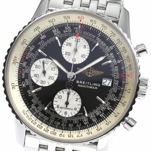 ブライトリング BREITLING A24322 ナビタイマー ワールド クロノグラフ GMT 自動巻き メンズ 良品 _766111