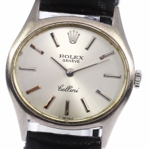 ☆訳あり ★保証書付き【ROLEX】ロレックス チェリーニ K18YG cal.1600 3805 手巻き メンズ ヘッド_694662【ev20】