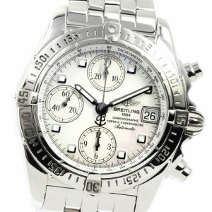 ブライトリング BREITLING A13357 クロノ コックピット クロノグラフ 自動巻き メンズ 良品 _763838【ev10】